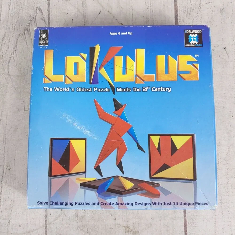 BePuzzled Dr Wood Lokulus The World's Oldest Puzzle Meets The 21st Century Game